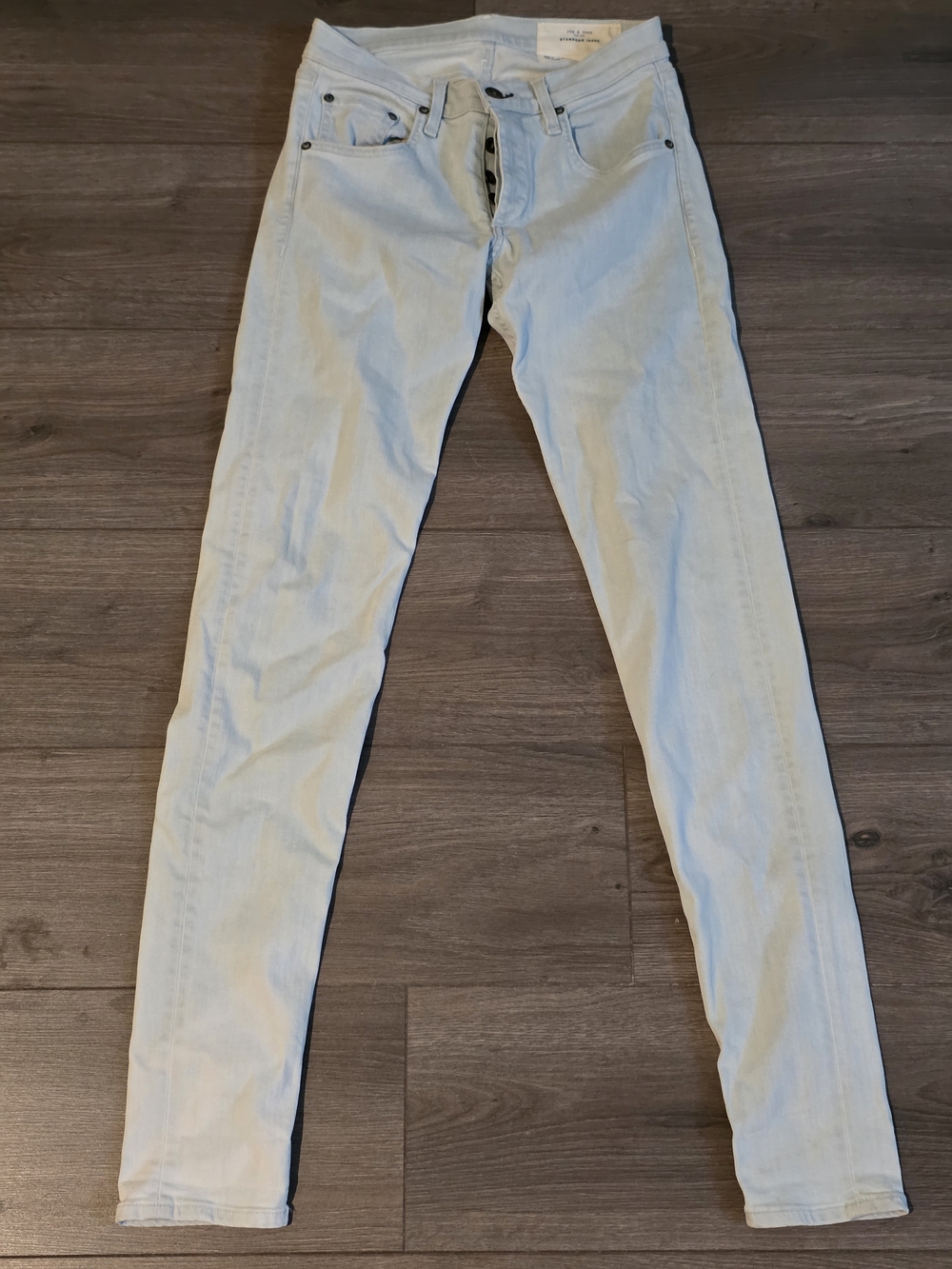 rag & bone Light Blue Skinny Jeans